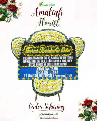 Papan Bunga Duka di Padang Guci Hulu